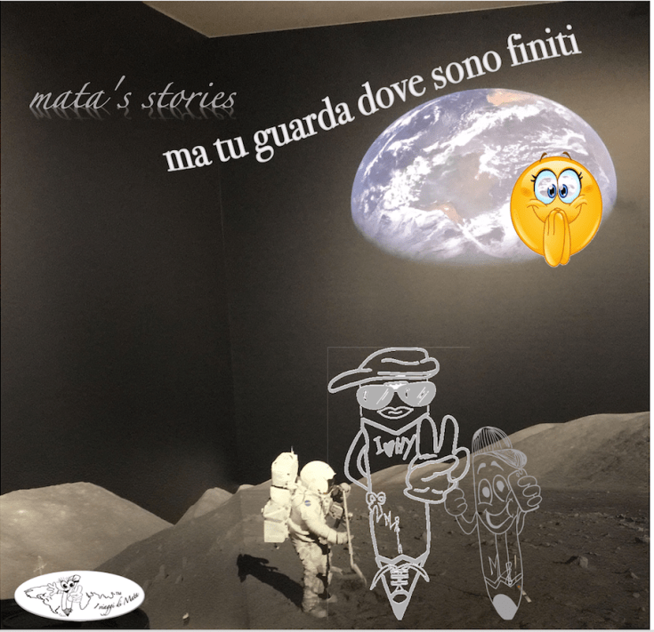 Mata e Tito sulla luna